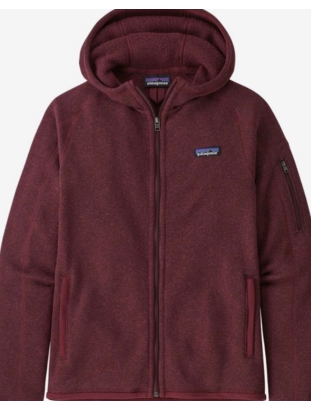 Patagonia Better Sweater Full-Zip Jacket Hoody Maroon